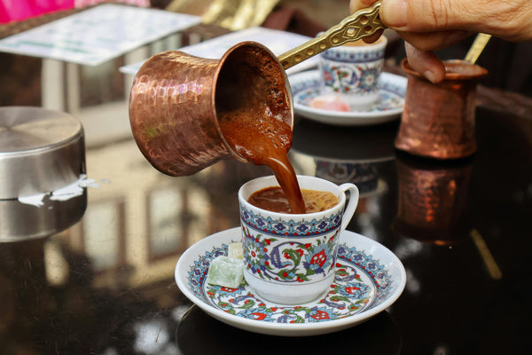 Turkish Coffee Setup